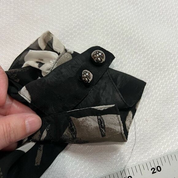 Superfox Black‎ Floral Long Sleeve Maxi Dress - Picture 7 of 14